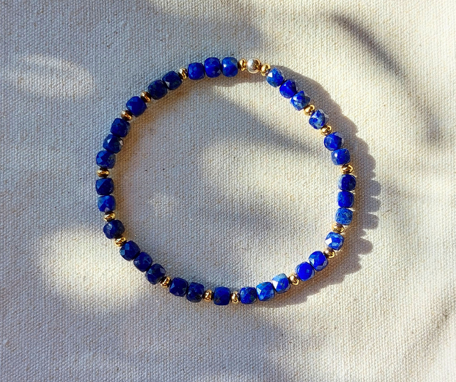 LAPIS LAZULI CUBE