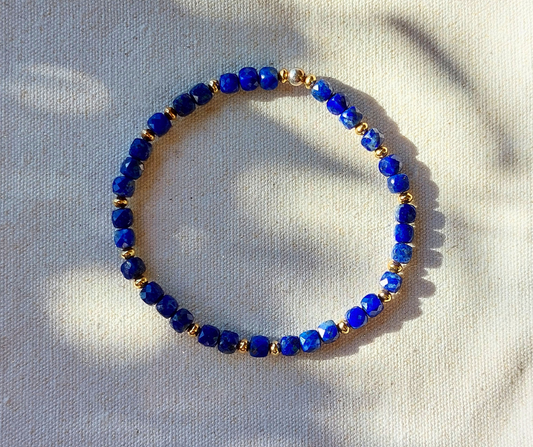 LAPIS LAZULI CUBE